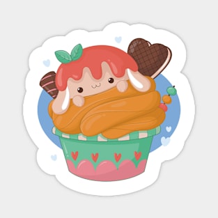 Kawaii Ice Cream Magnet