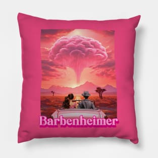 Barbie Oppenheimer Barbenheimer Funny Movie Pillow