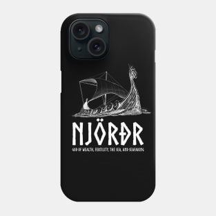 Viking Mythology Njord Norse God Of The Sea And Seafaring Phone Case