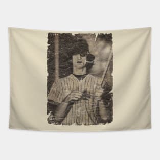 VINTAGE BASEBALL Tapestry