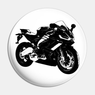 2021 RS 660 Bike Sketch Art Pin