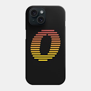 0 - Number Zero - Retro Phone Case