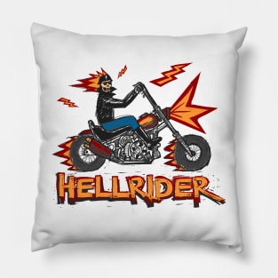 hell rider Pillow