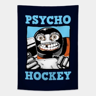 Psycho Hockey Tapestry