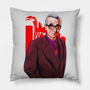 Martin Scorsese - An illustration by Paul Cemmick Pillow