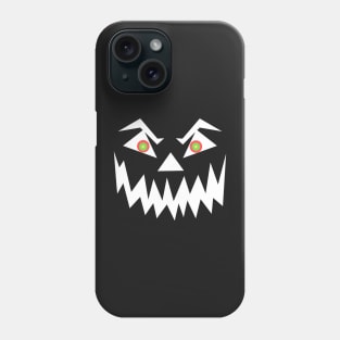 Ghostly face with creepy smile Phone Case