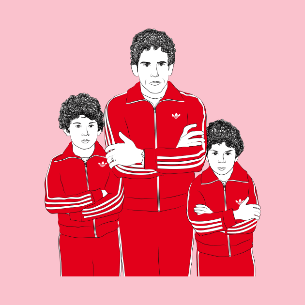 Chas Tenenbaum color - Wes Anderson by mujeresponja