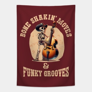 Bone Shakin' Moves and Funky Grooves Tapestry