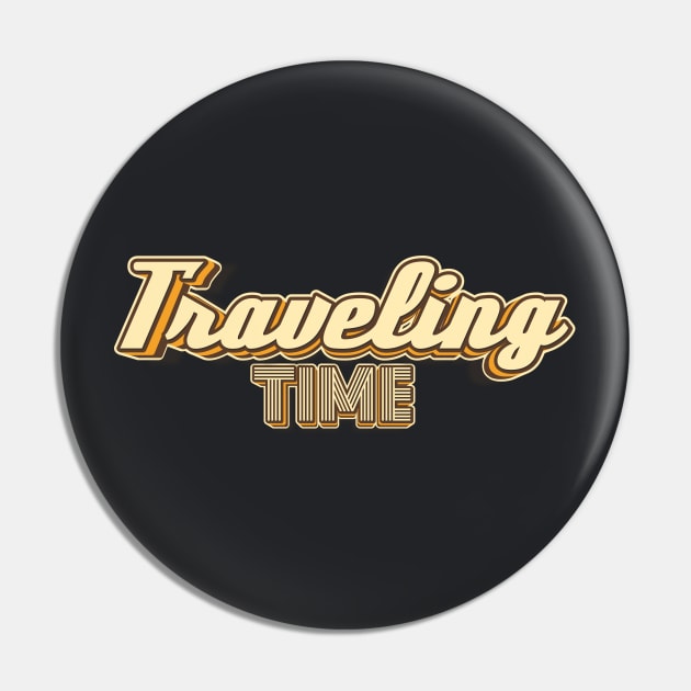 Traveling time typography Pin by KondeHipe