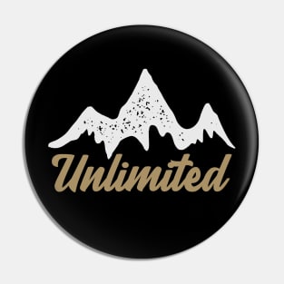 You Have No Limits Pin