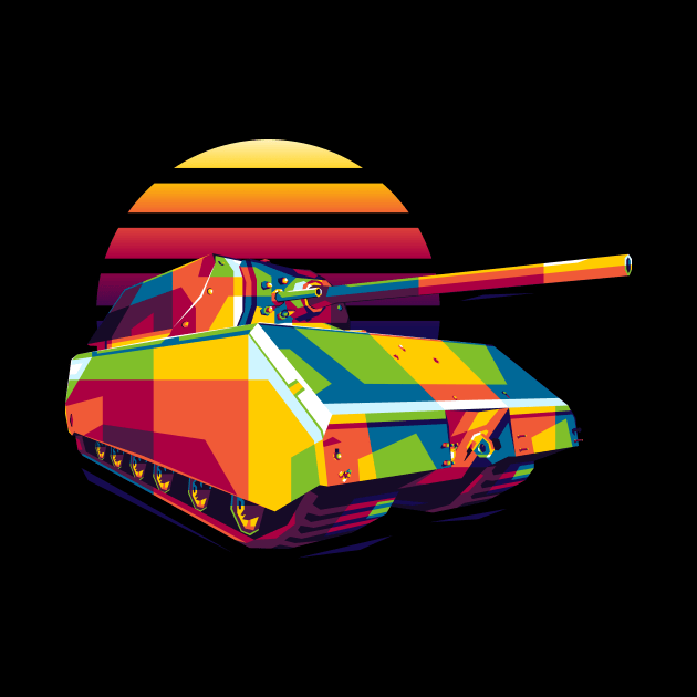 Maus Super Heavy Tank by wpaprint