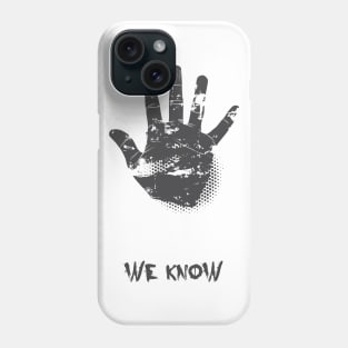 We Know Hand Occult Guild Phone Case