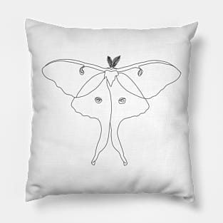 luna moth Pillow