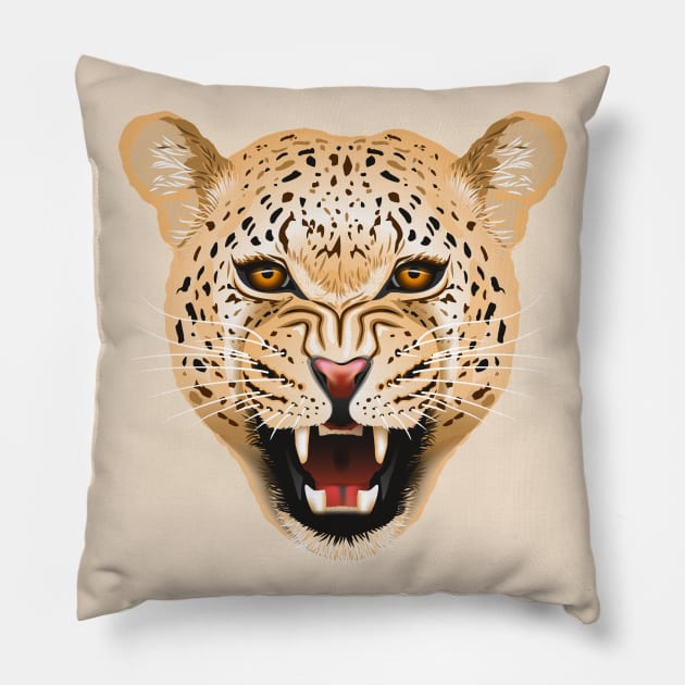 Jaguar Pillow by lents