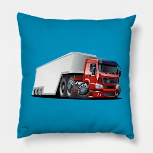 Cartoon truck Pillow