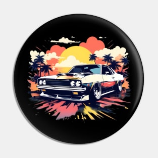 American Muscle Car Pin