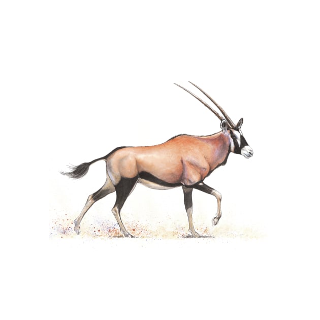 Oryx - Gemsbok - African Antelope - by Nadya Neklioudova by nadyawildlife