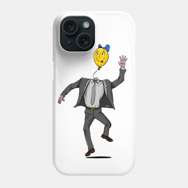 Airhead - Balloon Head Phone Case by madebystfn