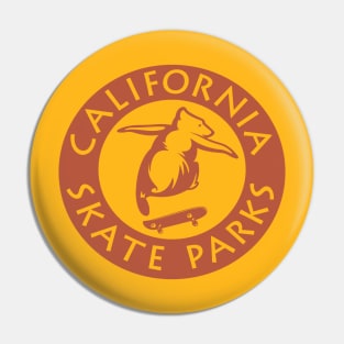 California Skate Parks Pin