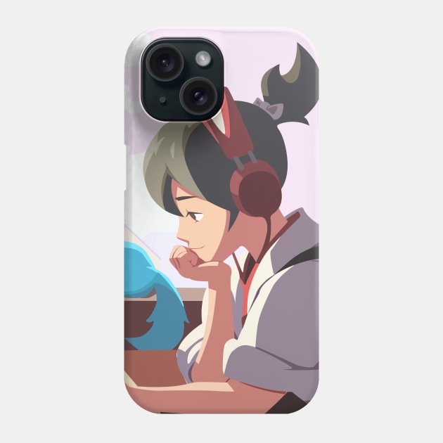 Lofi Kiriko Phone Case by JamesCMarshall