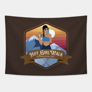 Hot Girl Walk Enthusiasts, Inc. Tapestry