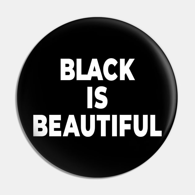 Black is Beautiful Pin by MadeBySerif