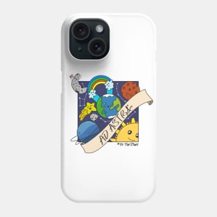 ad astra (white) Phone Case