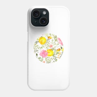 Fruits and Florals | Watercolor Phone Case