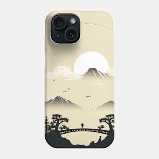 Eternal Temptation: The City of Bansai and the Breath of Volcanoes Phone Case