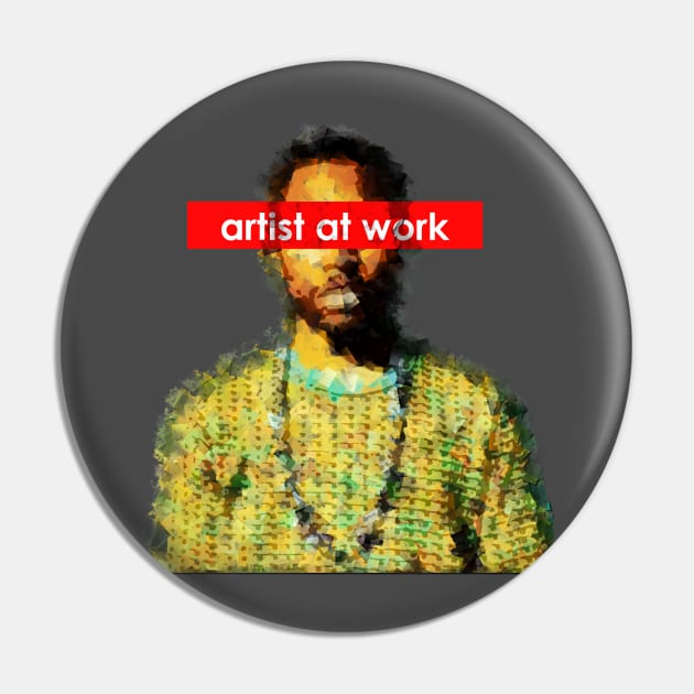Frank Ocean - Artist as Work Pin by Kuilz