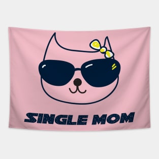 SINGLE MOM Tapestry