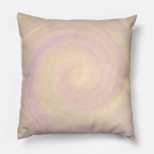 Swirl Of Soft Seasonal Colors Pillow