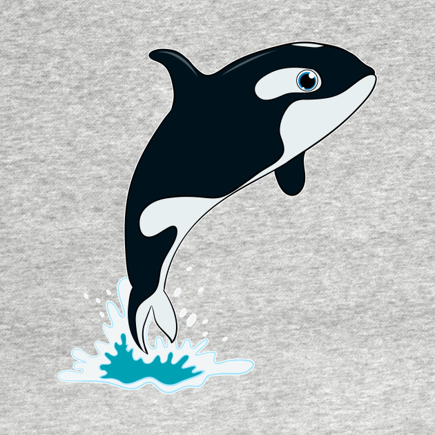 Discover Orca - a dolphin to be feared! - Orca - T-Shirt