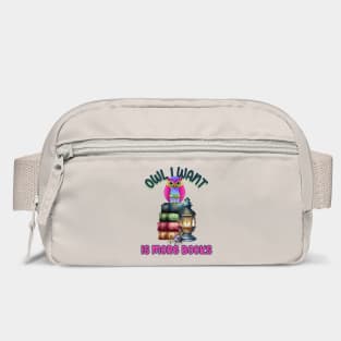 Owl I Want Is More Books Bag