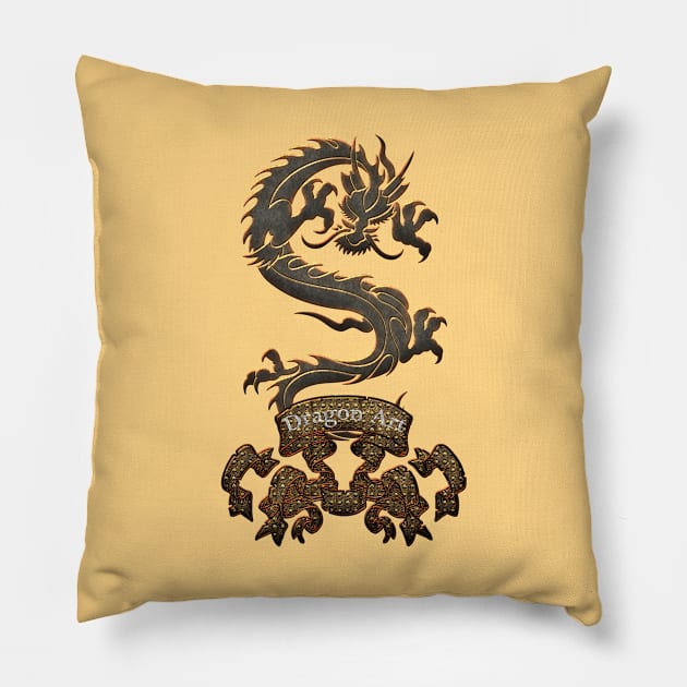 Wonderful chinese dragon Pillow by Nicky2342