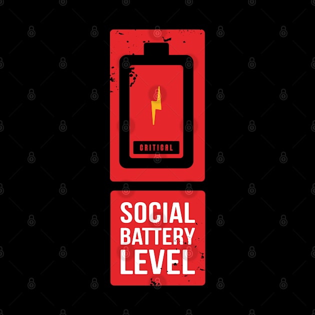 Social Battery Level by BadBox