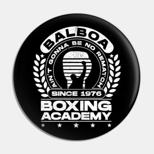 Balboa Boxing Academy Pin