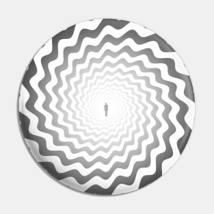 Optical illusion Pin