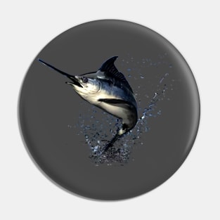 blue marlin Pin