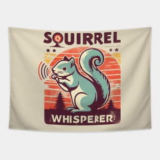 Squirrel Whisperer Tapestry