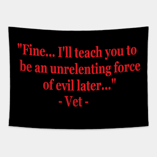 Vet Quote 1 Tapestry