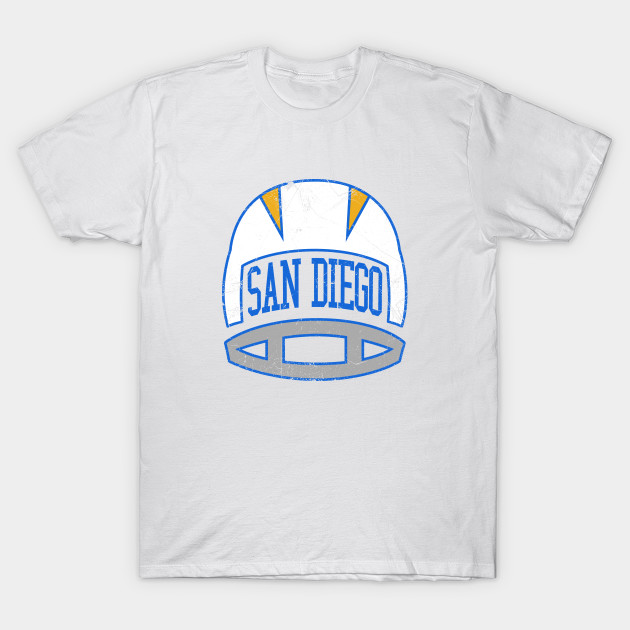 white san diego chargers shirt