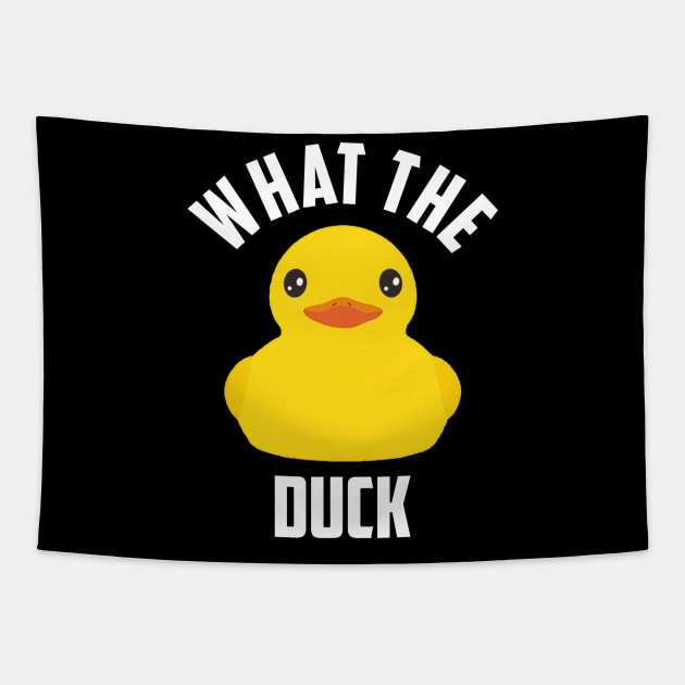 What The Duck Tapestry by Animalloova