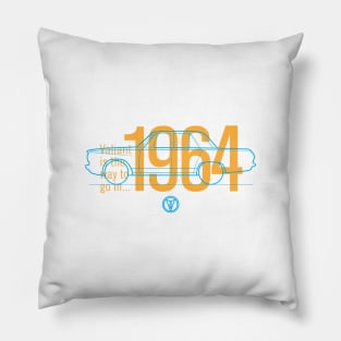 1964 Valiant (Sedan) - The Way to Go! Pillow