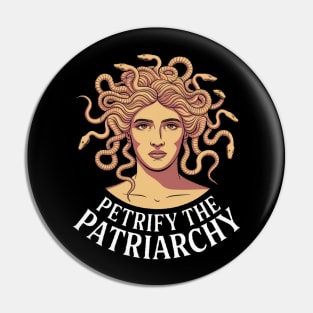 Womens history month Medusa Pin