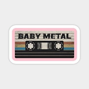 Baby Metal Mix Tape Magnet