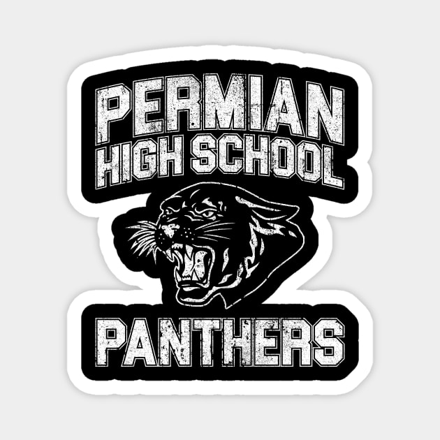 Permian High School Panthers (Friday Night Lights) Magnet by huckblade