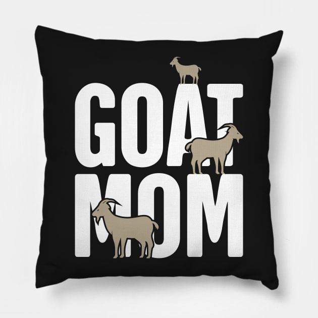 Goat Mom Pillow by MeatMan