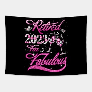 Retired 2023 Free And Fabulous Retired Tapestry