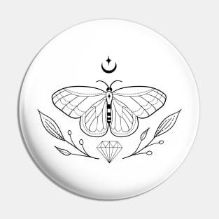 Mystic Butterfly Pin